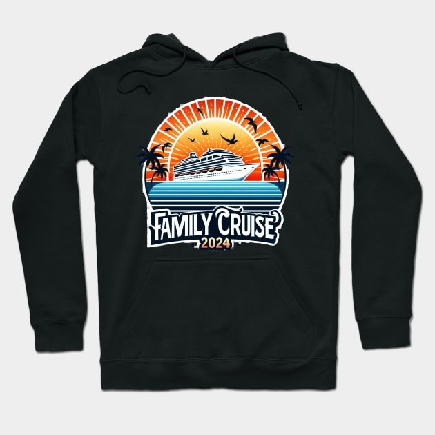 family cruise 2024 Hoodie by hsayn.bara